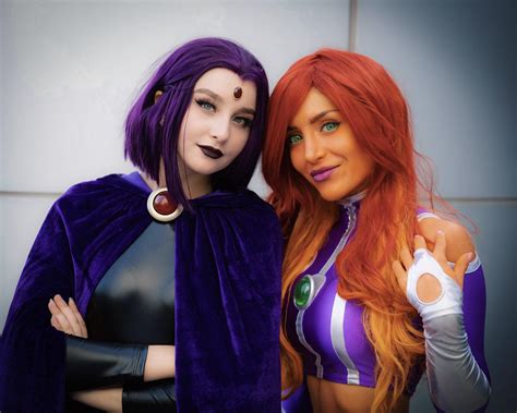 Starfire Raven Cosplay